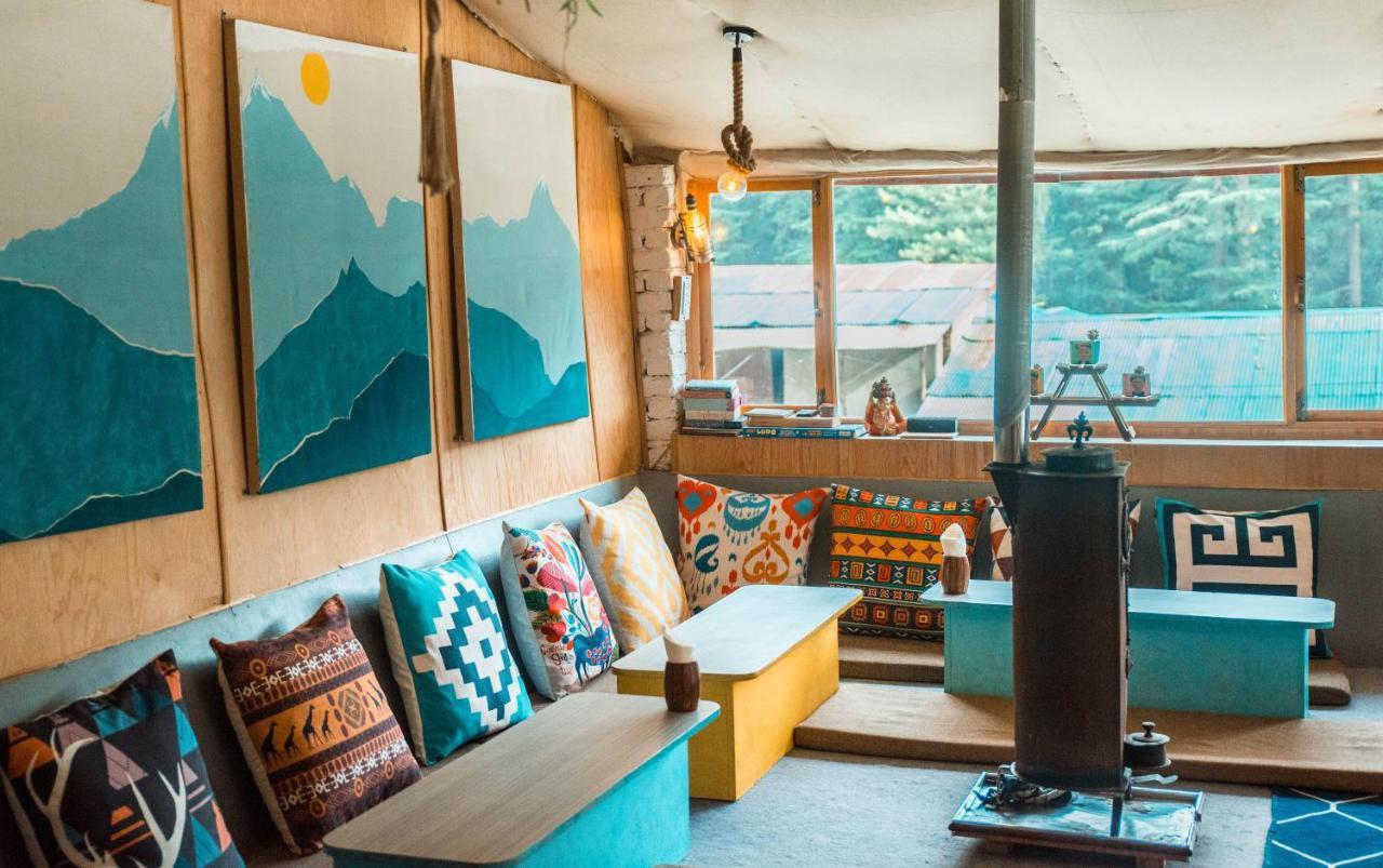 Young Monk Hostel & Cafe Old Manali Exteriér fotografie